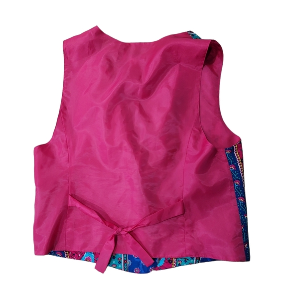 Suburbans Vintage Floral Vest - Picture 3 of 3